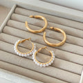 Francesca Hoops Set | 2 Pairs - Earrings