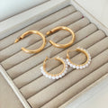 Francesca Hoops Set | 2 Pairs - 