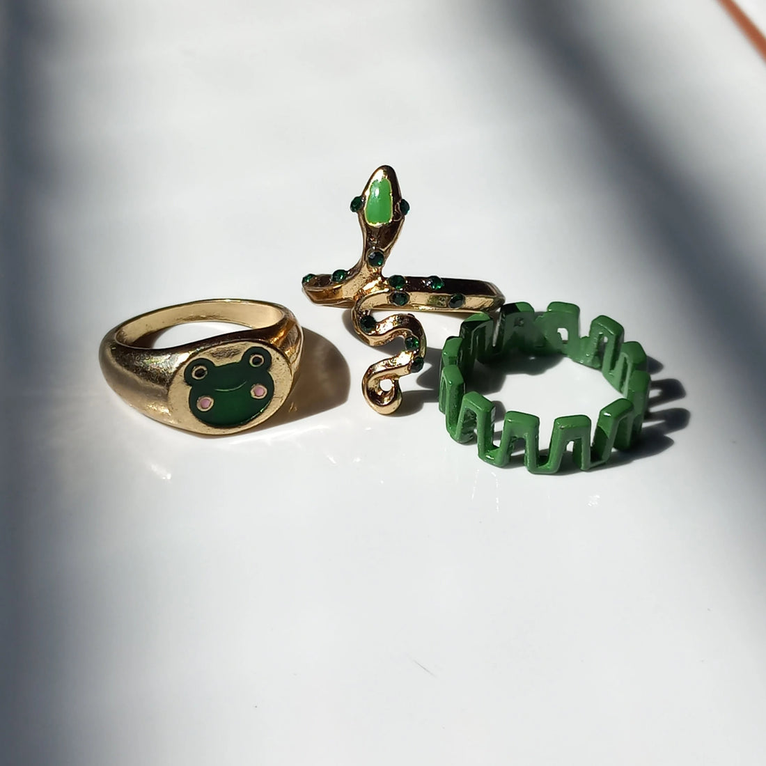 Froggy Ring Set | Size 7.5 - Rings