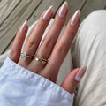 Glazed Nude Nails - 