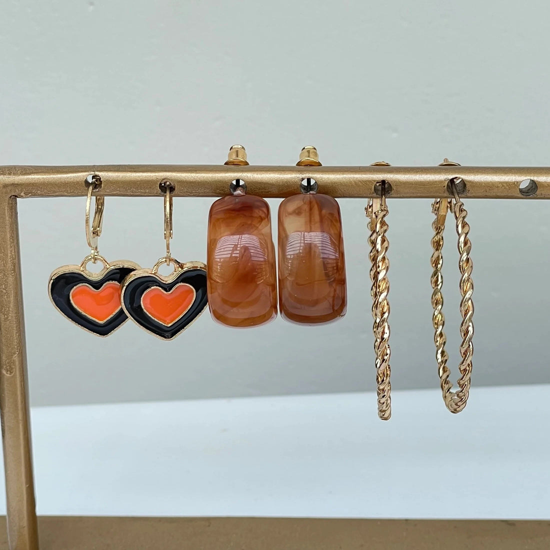 Hazel Hoops & Huggies - Earrings