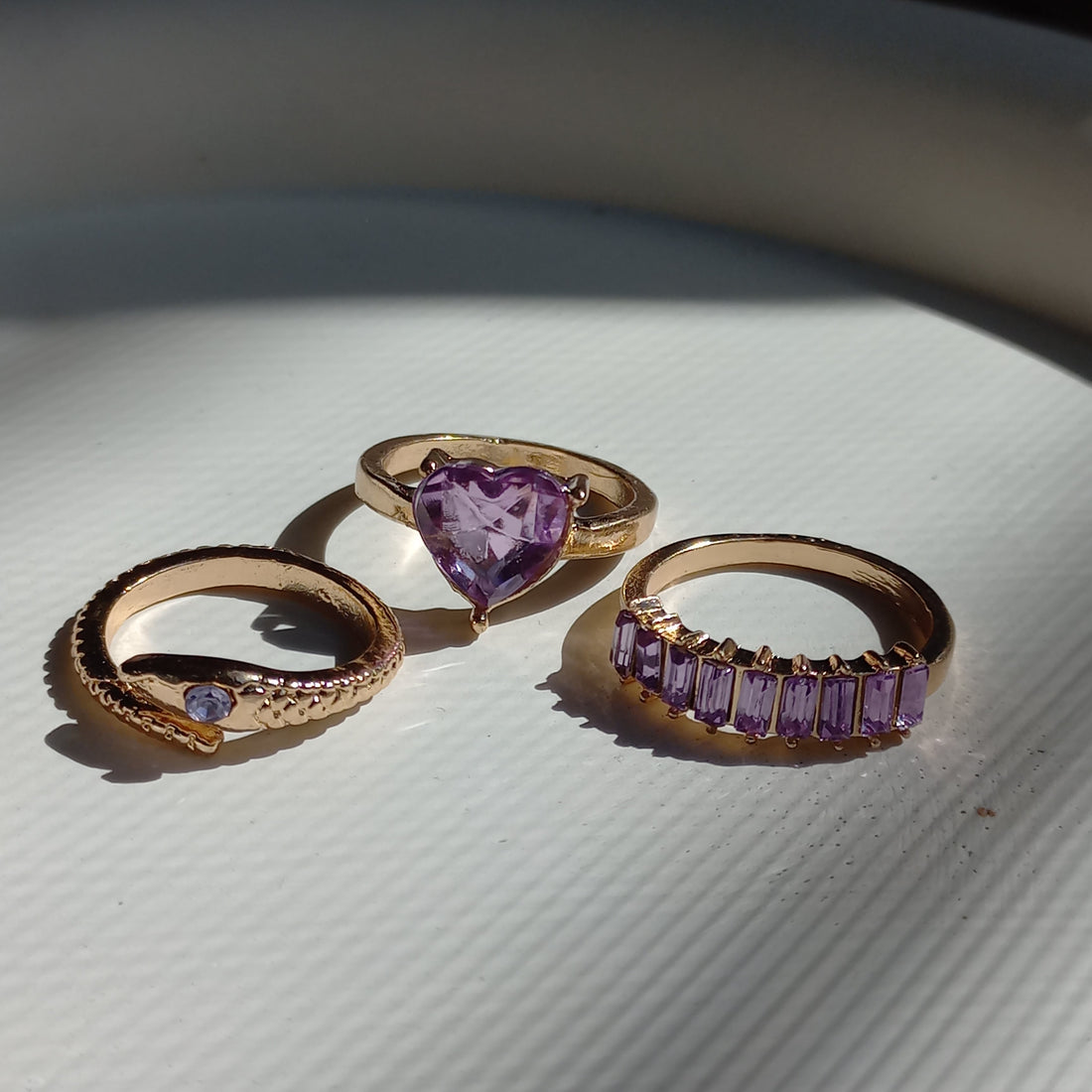 Iris Ring Set | Size 7.5 - Rings