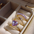 Iris Ring Set | Size 7.5 - 