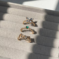 Kiwi Kiss Rings Set | Size 6.5 - 