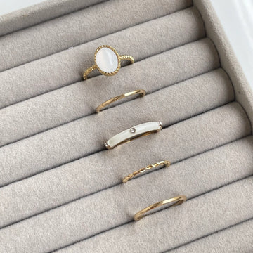 Luna Grace Ring Set | Size 7 - Rings