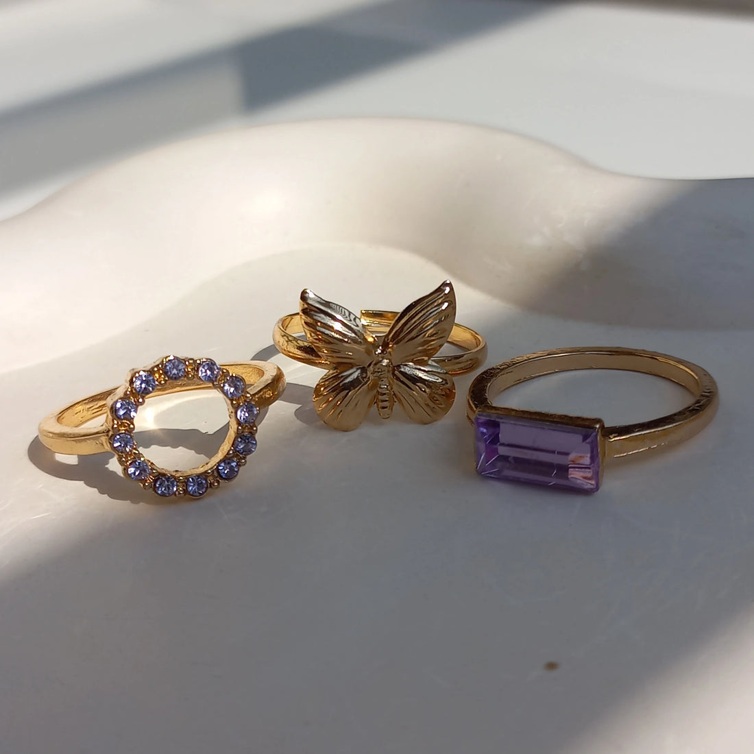 Madeira Ring Set | Size 7 - Rings