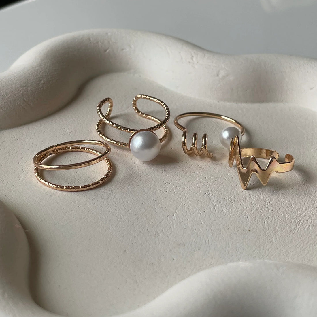 Margot Ring Set | Size 6 (Adjustable) - Rings