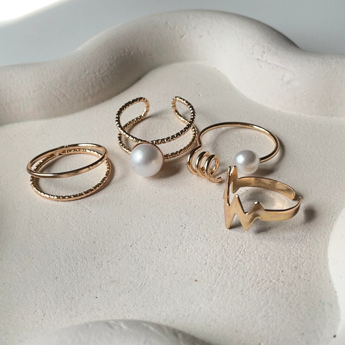 Margot Ring Set | Size 6 (Adjustable) - Rings