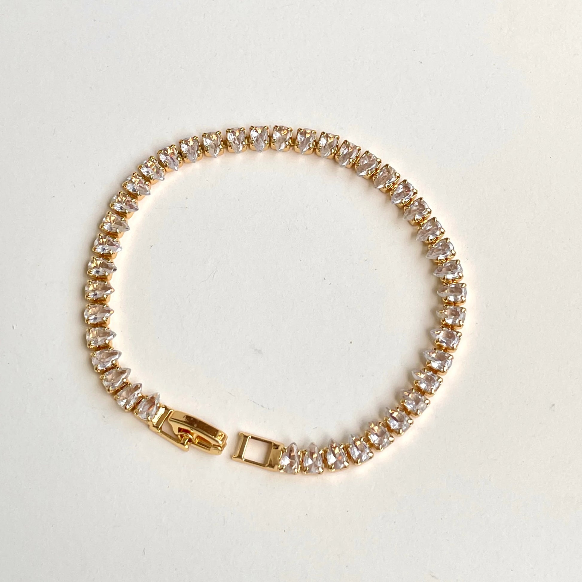 Marquise Tennis Bracelet | Anti-Tarnish - 