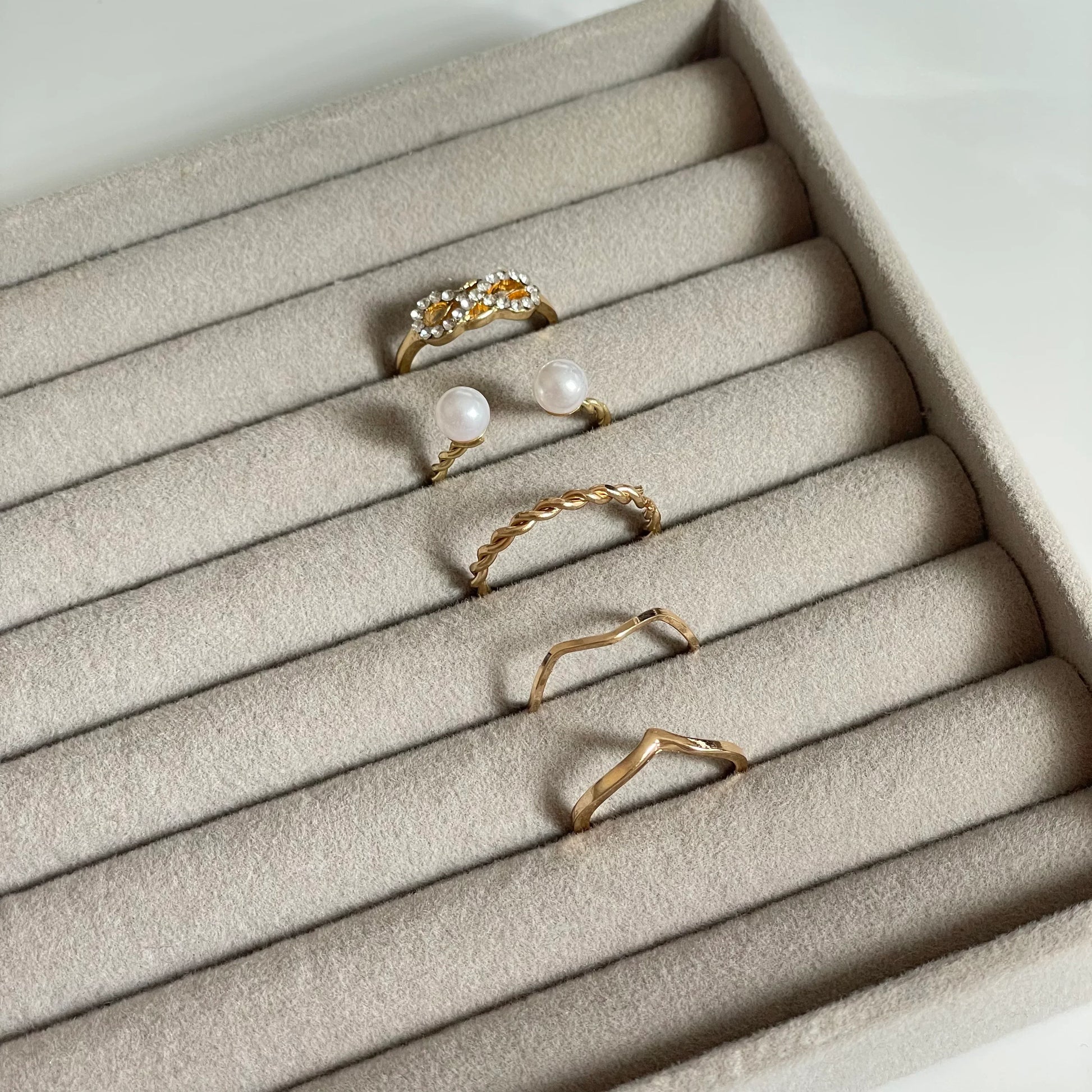 Mina Ring Set | Size 7 - Rings