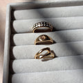 Monochrome Ring Set | Size 6.5 - 