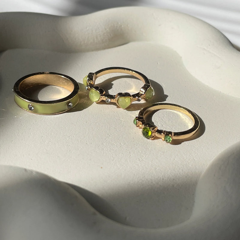 Nelly Ring Set | Size 7 - 