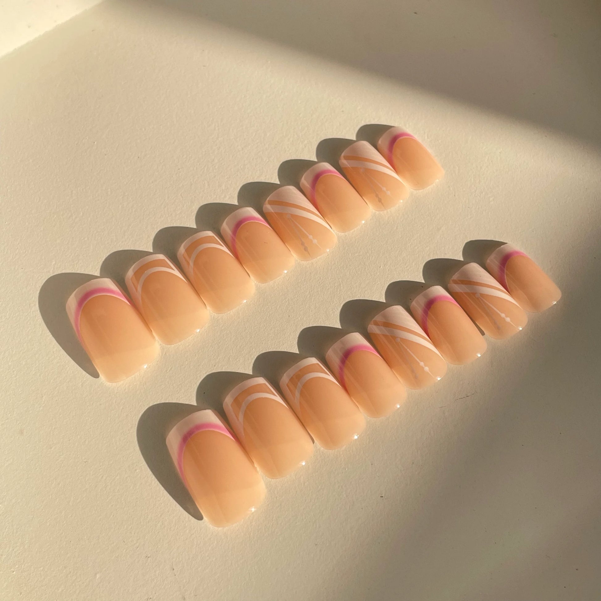 Nude Aurora Nails - 