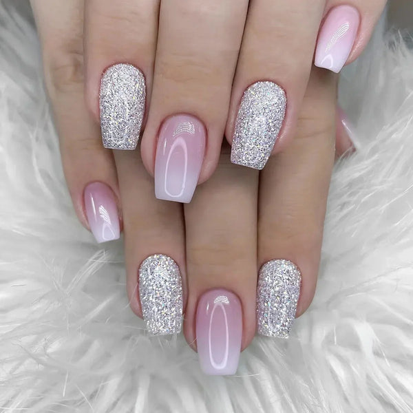 Ombre Pink Nails