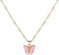 Pink Flutter Pendant - 