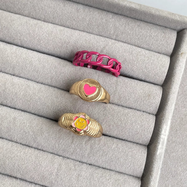 Pinkalicious Ring Set