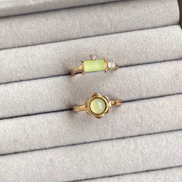 Rae Duo Ring Set | Size 7