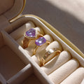 Regal Ring Set | Size 7 - 