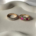 Rosalind Duo Rings | Size 9 - Rings