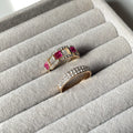 Rosalind Duo Rings | Size 9 - 