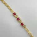 Ruby Bracelet | Tarnish-Free - 