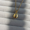 Stainless Steel Drop Pendant - 