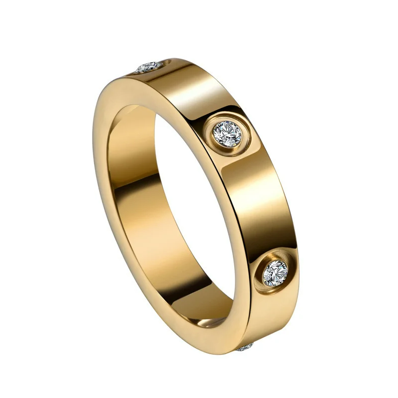 Stainless Steel Eternity Ring - 