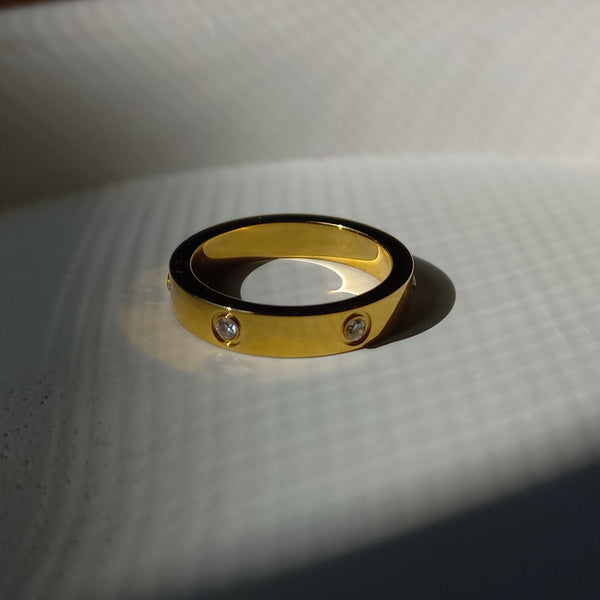 Stainless Steel Eternity Ring