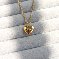 Stainless Steel Love Heart Pendant