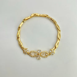 Studded Infinity Bracelet | Tarnish-Free