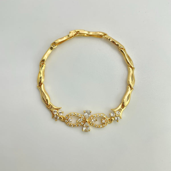 Studded Infinity Bracelet | Tarnish-Free