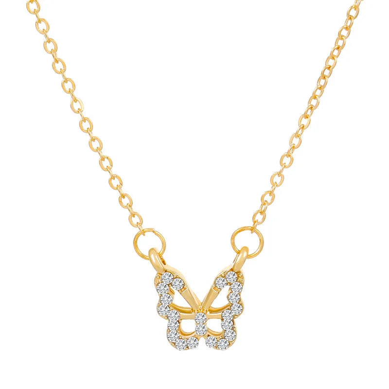 Studded Flutter Pendant | Anti-Tarnish