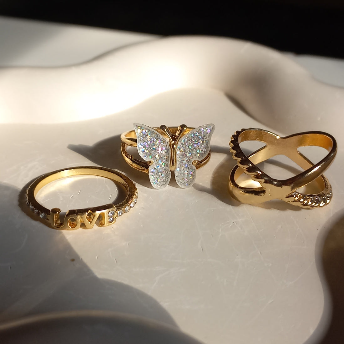 Topaz Ring Set | Size 8 - Rings