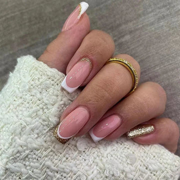 Touch of Gold Nails - Press on Nails