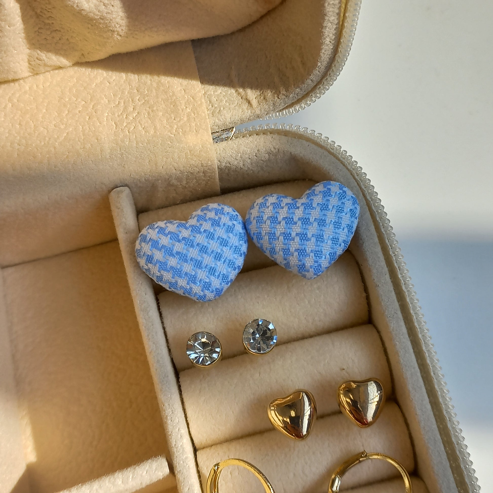 Whispering Sky Studs & Huggies - 