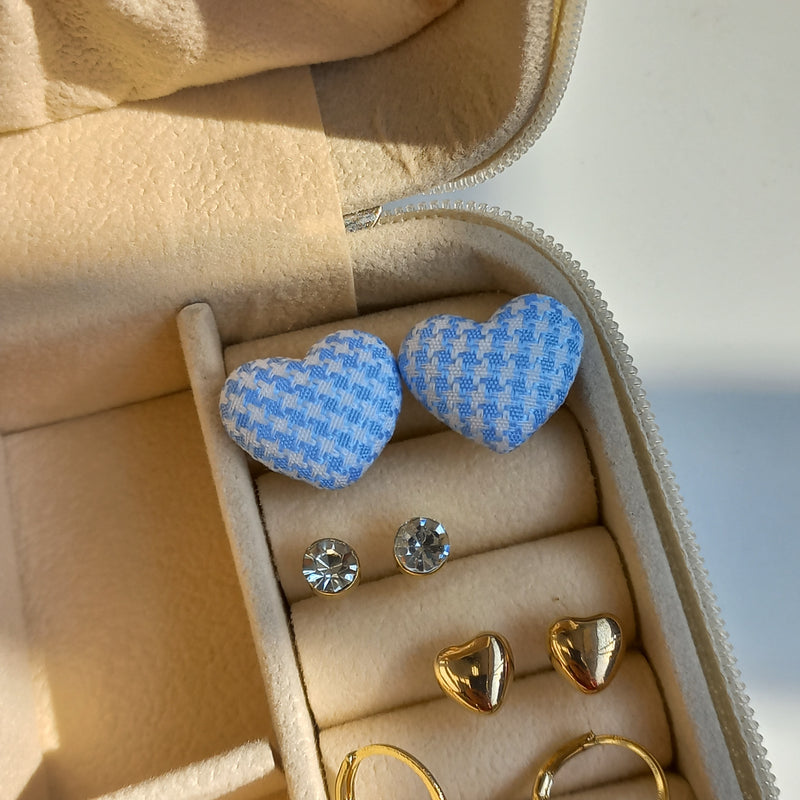 Whispering Sky Studs & Huggies