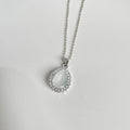 White Drop Pendant | Tarnish-Free - 