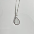 White Drop Pendant | Tarnish-Free - 