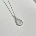 White Drop Pendant | Tarnish-Free - 