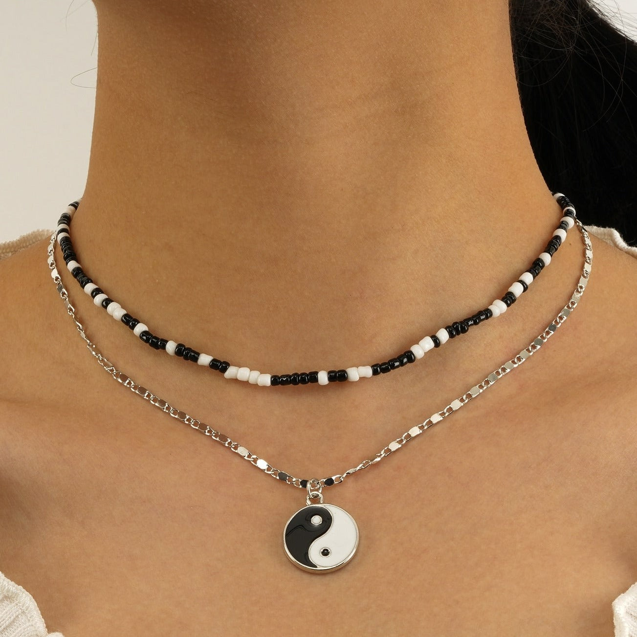 Yin Yang Necklace - Necklaces