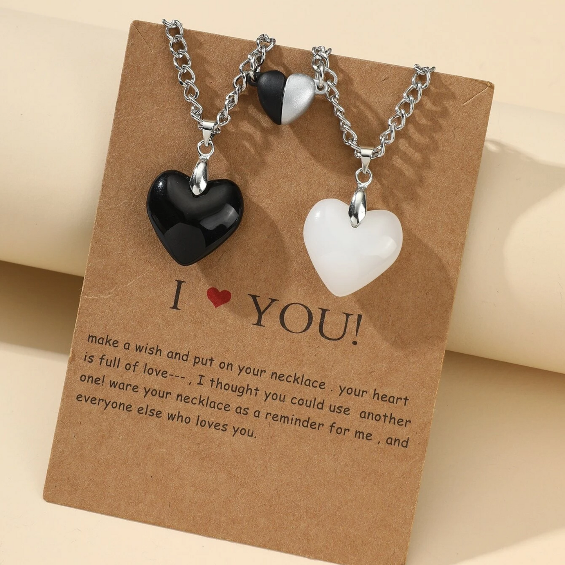 Shein Friendship Hearts Pendant - Necklaces