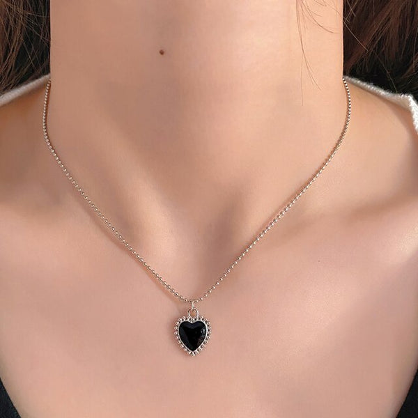 Black Heart Pendant