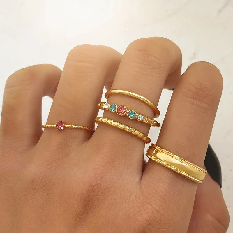 Dazzle Ring Set | Size 7.5