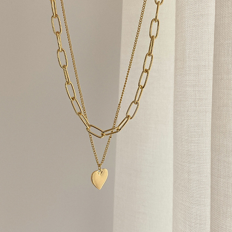 Heart Chain Necklace