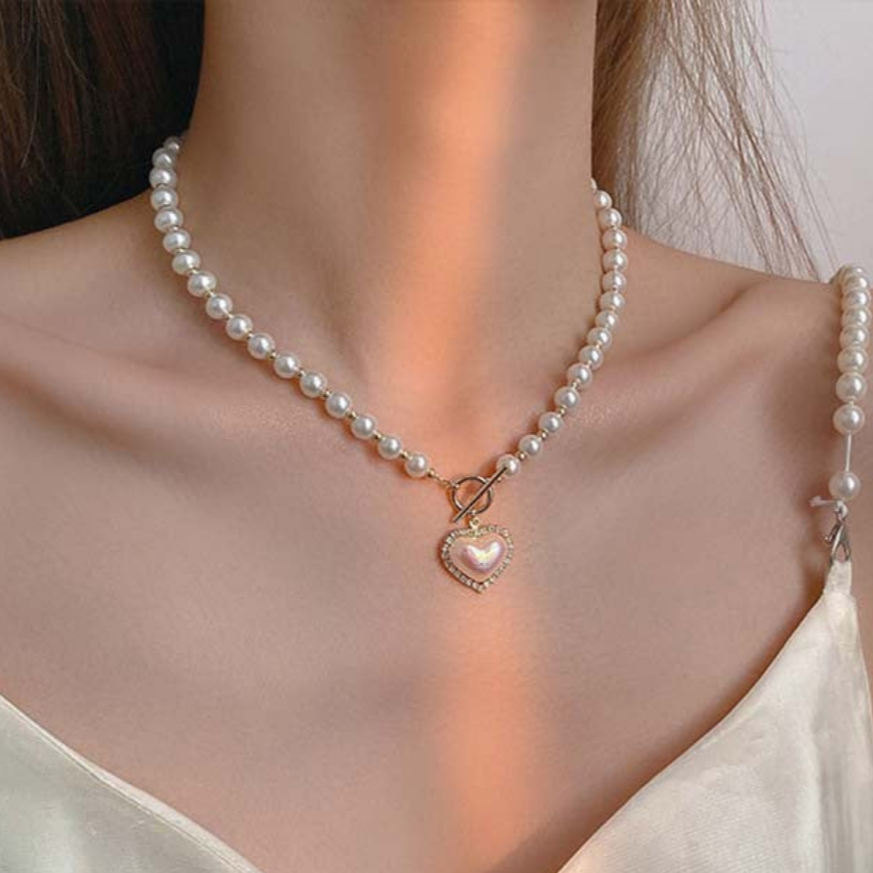 Jasmine Pearl Necklace - Necklaces