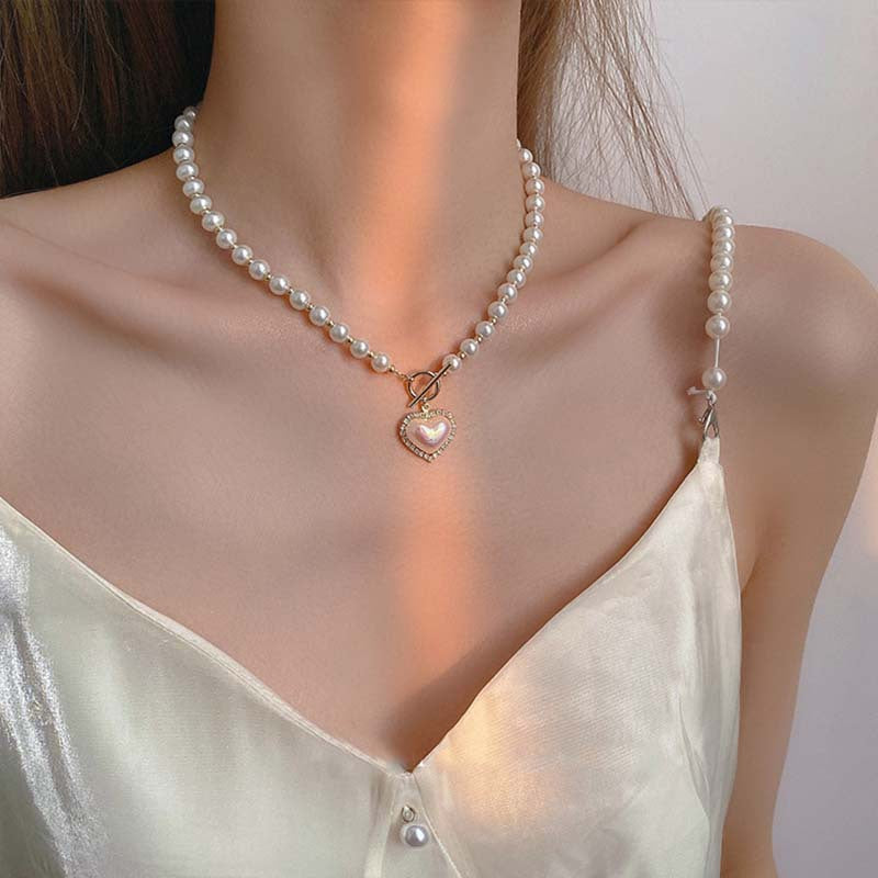 Jasmine Pearl Necklace - Necklaces