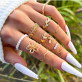 Leafy Ring Set | Size 7 - Rings