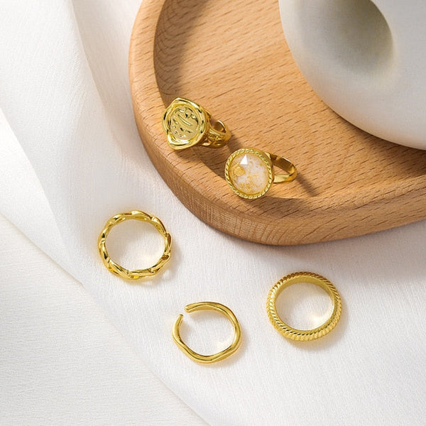 Mila Rings Set - 