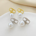 Pearl Drop Earrings - 