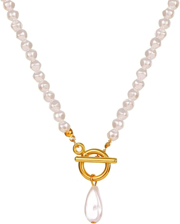 Pearl Poetry Necklace